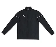 Koszulki dla chłopców - PUMA PUMA Kurtka chłopięca Teamrise Sideline Jr Sweatshirt czarny Puma Black-puma White 128 657328 - miniaturka - grafika 1