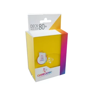 Gamegenic: Dack Holder 80+ Yellow - Akcesoria do gier planszowych - miniaturka - grafika 1