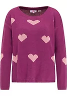 Swetry damskie - ocy Sweter damski 82733582, fioletowy, XS/S, liliowy, XS-S - miniaturka - grafika 1