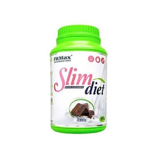 L-Karnityna Fitmax Slim Diet 975g Chocolate - Szybkie dania obiadowe - miniaturka - grafika 1