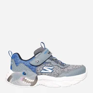 Buty dla chłopców - Buty sportowe chłopięce Skechers 400617L 27 Szare (197627203232) - miniaturka - grafika 1