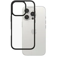 Etui i futerały do telefonów - Etui PANZERGLASS HardCase do Apple iPhone 16 Pro Przezroczysty-czarny - miniaturka - grafika 1