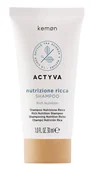Szampony do włosów - Kemon Actyva Nutrizione Ricca Szampon do Włosów 30ml - miniaturka - grafika 1