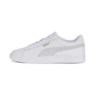 Sneakersy męskie - PUMA Męskie sneakersy Smash 3,0 l, biało-wiosenne lawendowo-różowe złoto, 40 EU - miniaturka - grafika 1