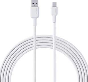 Kabel USB Aukey CB-NAC1 USB-A do USB-C 1m Biały - Kable USB - miniaturka - grafika 1