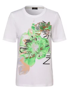 Marc Cain Collections - T-shirt damski, biały - Koszulki i topy damskie - miniaturka - grafika 1