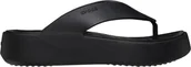Klapki i japonki damskie - Crocs Crocs Gataway Platform Flip 209410-6UR Beżowe 41/42 - miniaturka - grafika 1