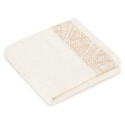 Ręczniki - Ręcznik BELLIS kolor kremowy styl klasyczny 30x50+50x90+70x130 ameliahome - TOWEL/AH/BELLIS/CREAM/SET30x50+50x90+70x130 - miniaturka - grafika 1