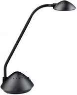 Lampy stojące - MAUL Lampa stołowa LED MAULarc elastyczne ramię czarna - miniaturka - grafika 1