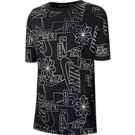 Koszulki i topy damskie - Nike Damska koszulka sportowa Icon Clash 2 Boy T-Shirt czarny czarny XS - miniaturka - grafika 1