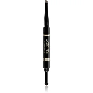 Max Factor REAL BROW - FILL & SHAPE - Dwustronna kredka do brwi - 03 MEDIUM BROWN - Akcesoria i kosmetyki do stylizacji brwi - miniaturka - grafika 1