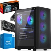 Zestawy komputerowe - KOMPUTER GAMINGOWY MOCNY RX 9060 XT 16 GB l i5-1440f l 32GB RAM l 1TB SSD - miniaturka - grafika 1