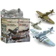 Samoloty i helikoptery - import leantoys Samoloty Hawker Hurricane Modele Puzzle 4D 1:48 - miniaturka - grafika 1