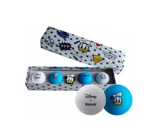 Piłki golfowe VOLVIK DISNEY DONALD PACK (zestaw 4 piłek z markerem) - Golf - miniaturka - grafika 1