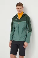 Bluzy męskie - Mammut bluza sportowa Aconcagua Light ML kolor pomarańczowy - miniaturka - grafika 1