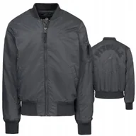 Kurtki męskie - PITBULL WEST COAST KURTKA MĘSKA PRZEJŚCIOWA BOMBERKA HACKET GRAFITOWA M - miniaturka - grafika 1