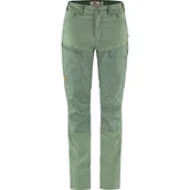 Spodnie rowerowe - Fjällräven Damskie spodnie Abisko Midsummer Zip Off W, zielone (Jade Green-Patina Green), 40 - miniaturka - grafika 1