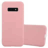 Etui i futerały do telefonów - Pokrowiec Do Samsung Galaxy S10e Etui w CANDY RÓŻOWY TPU Silikon Obudowa Case Cover Ochronny Plecki Cadorabo - miniaturka - grafika 1