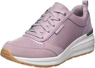 Skechers Damskie tenisówki Billion, czarne, 2 UK - Trampki damskie - miniaturka - grafika 1