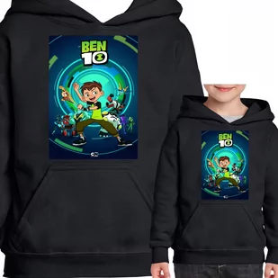 3038 BLUZA Z KAPTUREM BEN 10 BAJKA JAKOŚĆ 152 - Moda i Uroda OUTLET - miniaturka - grafika 1