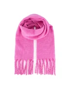 Apaszki i szaliki damskie - Jenny Fairy Szal 4W4-011-AW24 Różowy - miniaturka - grafika 1