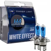 Żarówki samochodowe - Żarówki Marba Light White Effect H4 100/90W 12V - miniaturka - grafika 1