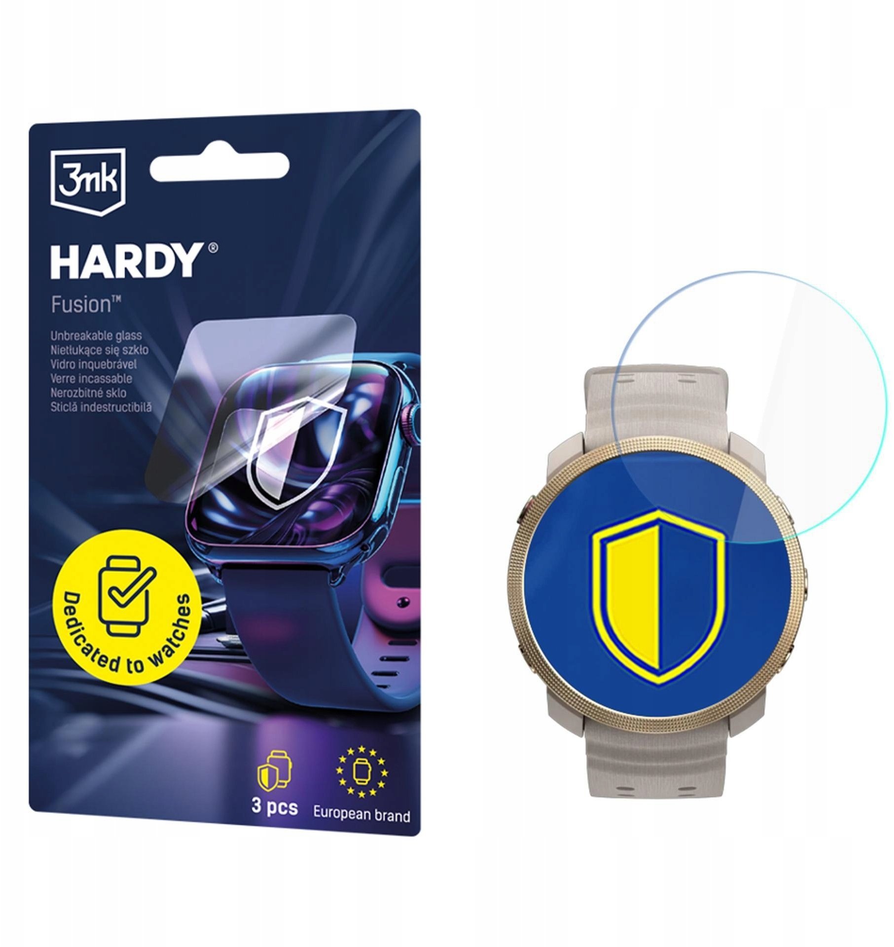 3MK Polar Vantage M3 - 3mk Hardy Fusion Watch Protection