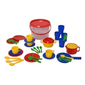 Zabawy w naśladowanie dorosłych - Zabawka PLASTO Zestaw kuchenny 1501 - miniaturka - grafika 1