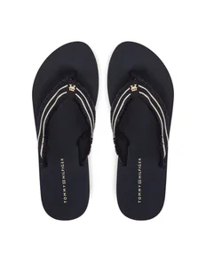 Tommy Hilfiger Japonki TH Webbing Beach Sandal FW0FW08739 Granatowy - Klapki i japonki damskie - miniaturka - grafika 1