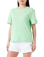 Koszulki i topy damskie - Champion T-shirt damski, jasnozielony (Smg), S - miniaturka - grafika 1