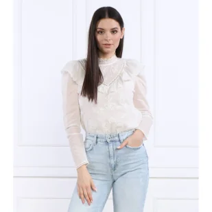 TWINSET Bluzka | Regular Fit - Bluzki damskie - miniaturka - grafika 1