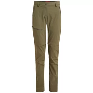 Spodnie damskie Craghoppers NosiLife Pro Convertible Trouser III Rozmiar: XXL / Kolor: zielony - Spodnie sportowe damskie - miniaturka - grafika 1