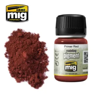 Ammo: Modelling Pigment - Primer Red 35 ml - Akcesoria i części modelarskie - miniaturka - grafika 1