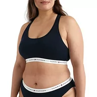 Biustonosze - Tommy Hilfiger Damski biustonosz bez podszewki Bralette Curve, Pustynne niebo, XL - miniaturka - grafika 1