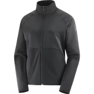 Koszulki sportowe damskie - BLUZA SALOMON ESSENTIAL WARM FZ W C22258 - miniaturka - grafika 1