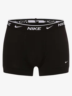 Nike Obcisłe bokserki pakowane po 3 szt. Mężczyźni Bawełna czarny jednolity, S - Majtki męskie - miniaturka - grafika 1