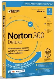 Program antywirusowy Norton 360 Deluxe 25GB 1 ROK - Oprogramowanie dedykowane - miniaturka - grafika 1