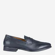 Półbuty męskie - Loafersy męskie Geox U028QD00046 45 Granatowe (8054730500639) - miniaturka - grafika 1