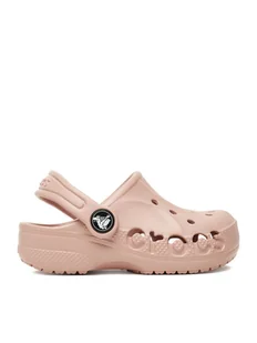 Crocs Klapki C-BAYA CLOG T 207012-6TY Różowy - Buty dla dziewczynek - miniaturka - grafika 1