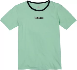 Koszulki i topy damskie - t-shirt damski BURTON VAULT SS TEE Jewel Green - grafika 1