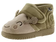 Kapcie damskie - Victoria OJALÁ CASA ZWIERZĘCE, Kapcie Chłopcy Unisex Kinder, Khaki, 20 EU, Khaki, 20 EU - miniaturka - grafika 1