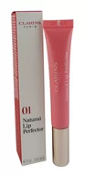 Błyszczyki do ust - Clarins Instant Light Natural Lip Perfector 01 Rose - miniaturka - grafika 1