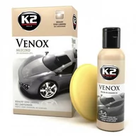 Kosmetyki samochodowe - K2 Venox 180g - mleczko do usuwania rys zestaw - miniaturka - grafika 1
