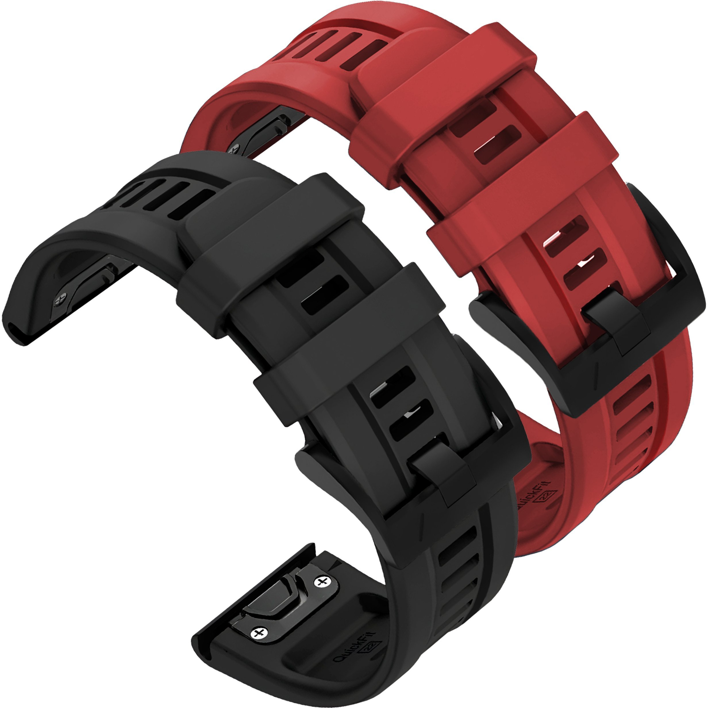 ChronSmarta Zestaw: 2x pasek ChronSmarta do Garmin Fenix 5X 6X 7X Pro Solar Epix Pro QuickFit