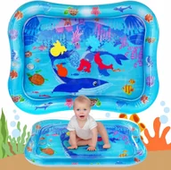 Maty edukacyjne - MATA WODNA DLA DZIECI NIEMOWLĄT SENSORYCZNA NA LATO EDUKACYJNA DMUCHANA - miniaturka - grafika 1