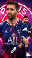 Podkładki pod mysz - PODKŁADKA POD MYSZ Nadruk 22x18 cm Lionel Messi FC Barcelona PSG Prezent - miniaturka - grafika 1