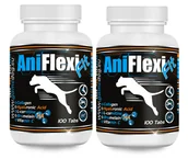 Suplementy i witaminy dla psów - GAME DOG AniFlexi Fit 2x100tabl - miniaturka - grafika 1