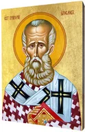 Ikony i obrazy sakralne - Ikona święty Grzegorz - miniaturka - grafika 1