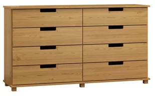 Komoda sosnowa drewniana nr1 Modern 180x100x42 olcha - Komody - miniaturka - grafika 1