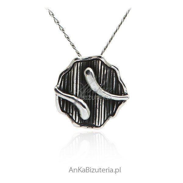 ankabizuteria.pl Zawieszka srebrna oksydowana